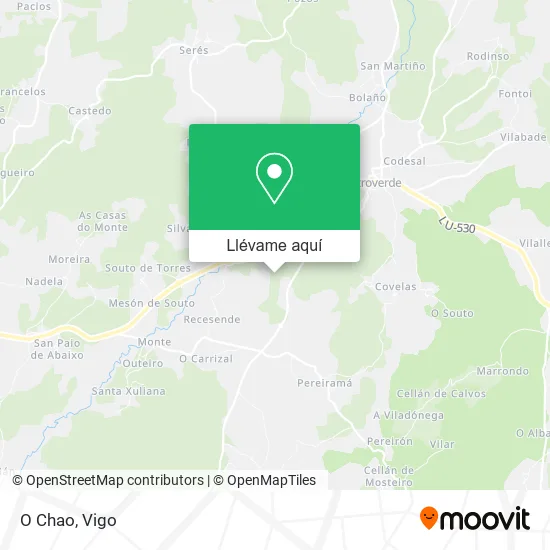 Mapa O Chao