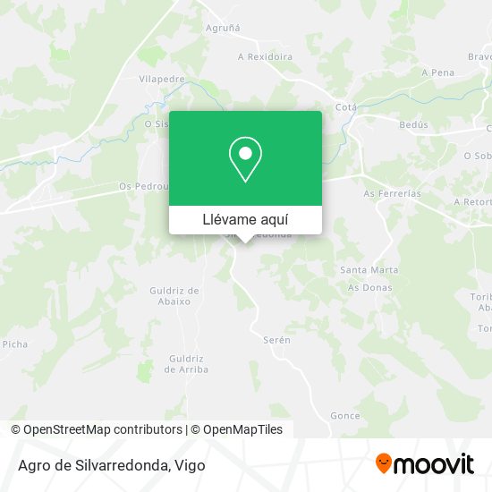 Mapa Agro de Silvarredonda