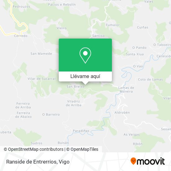 Mapa Ranside de Entrerríos