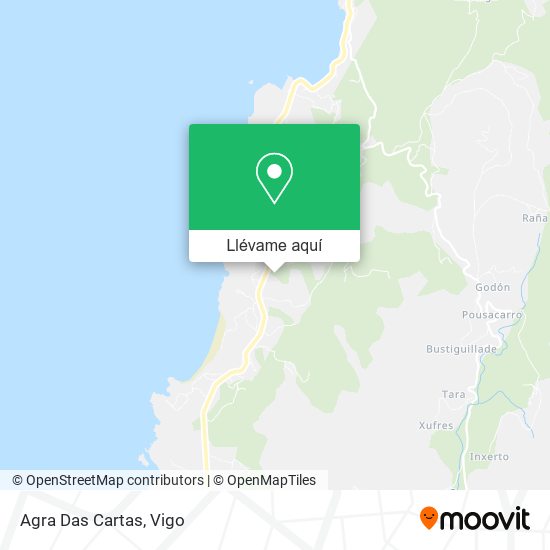 Mapa Agra Das Cartas