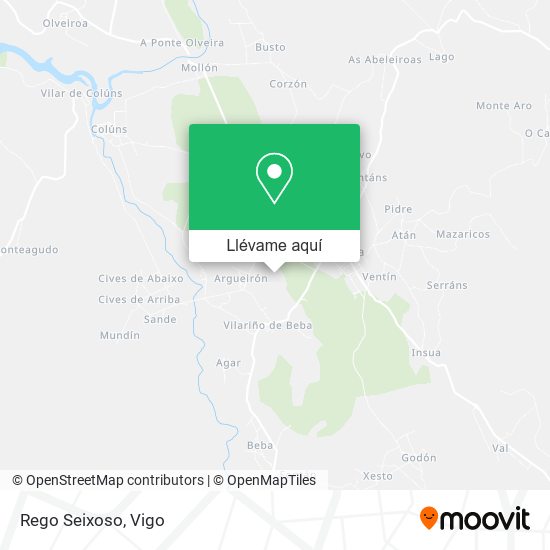 Mapa Rego Seixoso