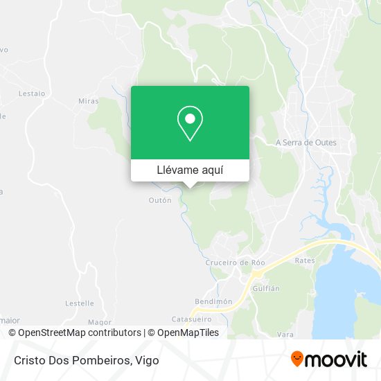 Mapa Cristo Dos Pombeiros