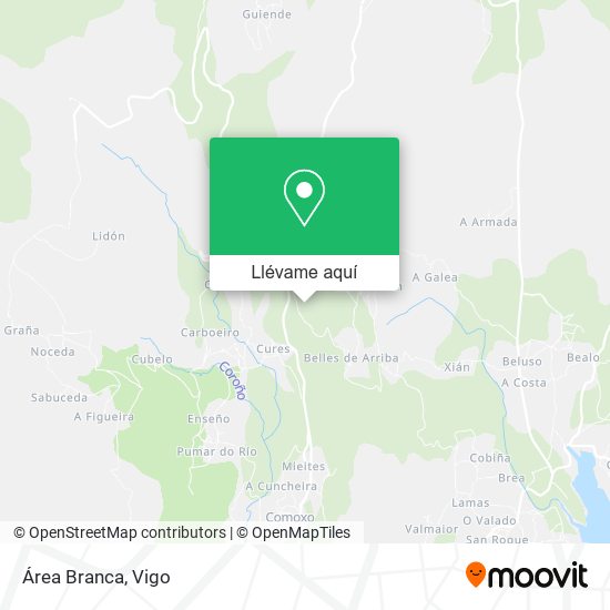 Mapa Área Branca