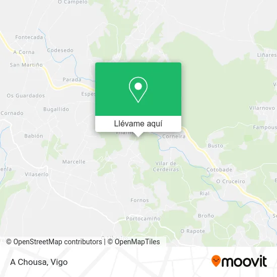 Mapa A Chousa