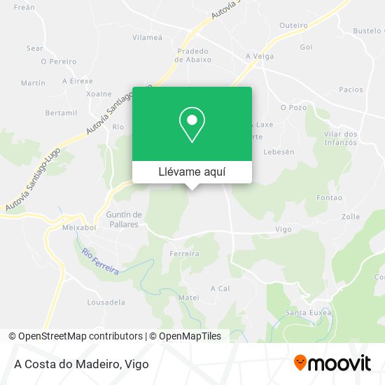 Mapa A Costa do Madeiro