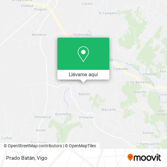 Mapa Prado Batán