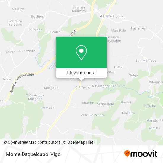 Mapa Monte Daquelcabo
