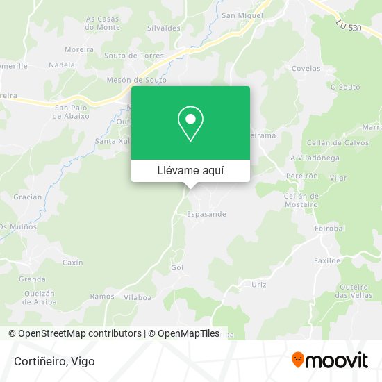 Mapa Cortiñeiro