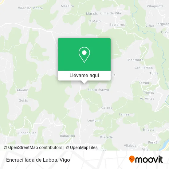 Mapa Encrucillada de Laboa