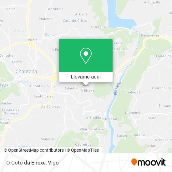 Mapa O Coto da Eirexe