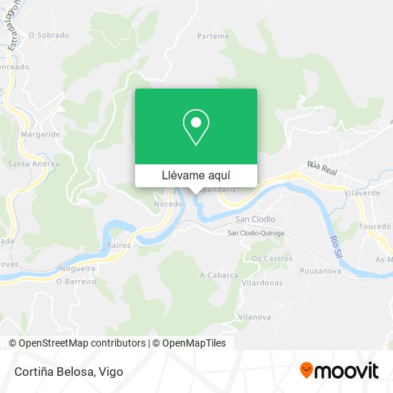 Mapa Cortiña Belosa