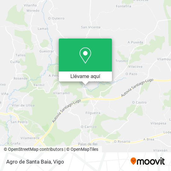 Mapa Agro de Santa Baia