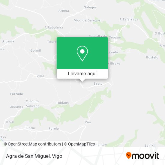 Mapa Agra de San Miguel