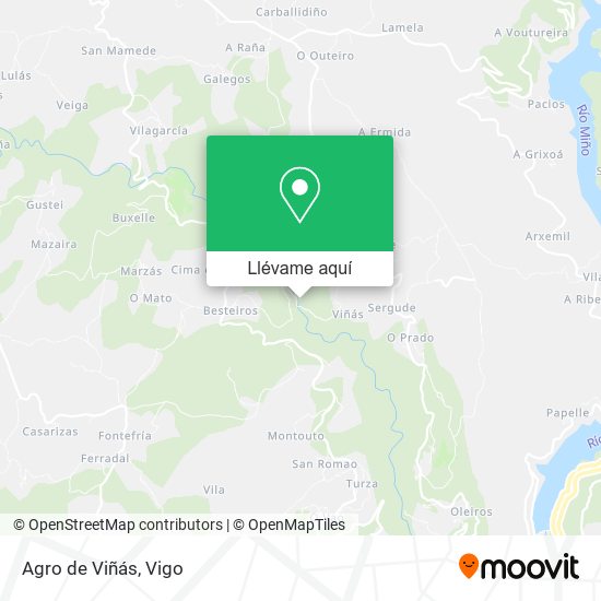 Mapa Agro de Viñás