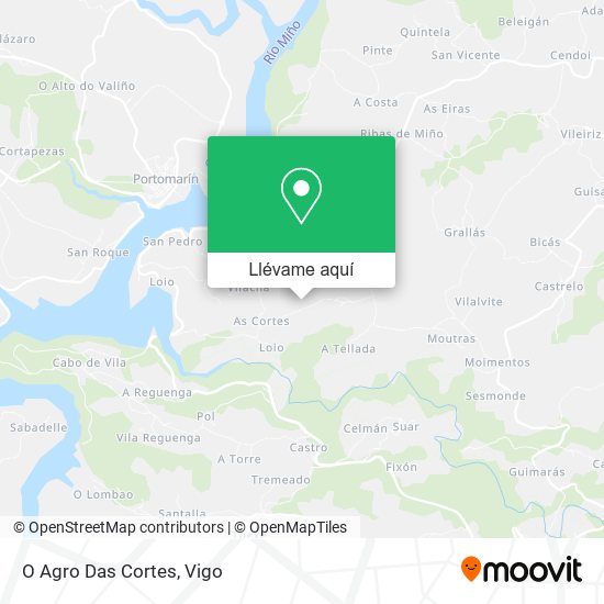 Mapa O Agro Das Cortes