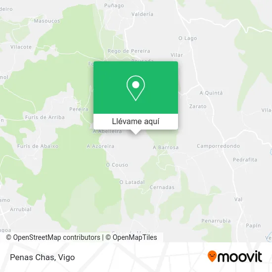 Mapa Penas Chas