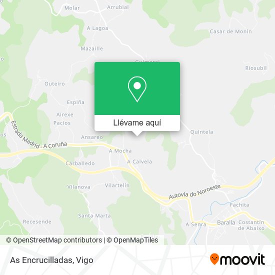 Mapa As Encrucilladas