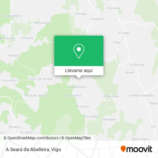 Mapa A Seara da Abelleira