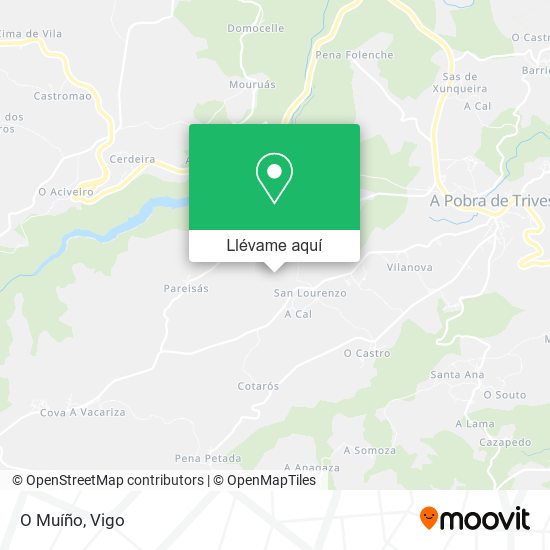 Mapa O Muíño