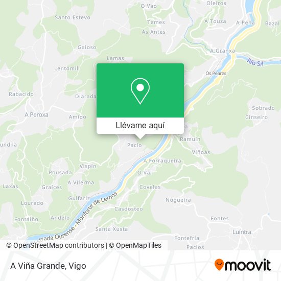 Mapa A Viña Grande