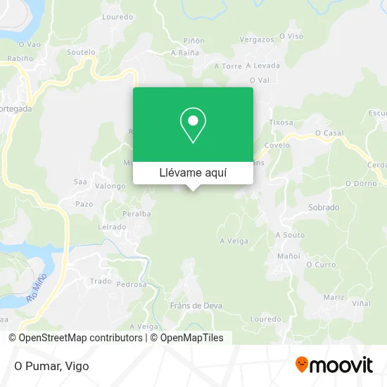 Mapa O Pumar