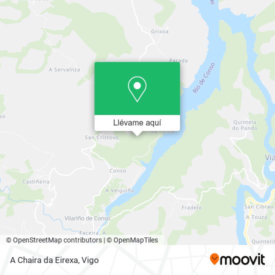 Mapa A Chaira da Eirexa
