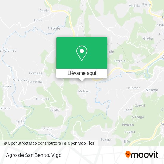 Mapa Agro de San Benito