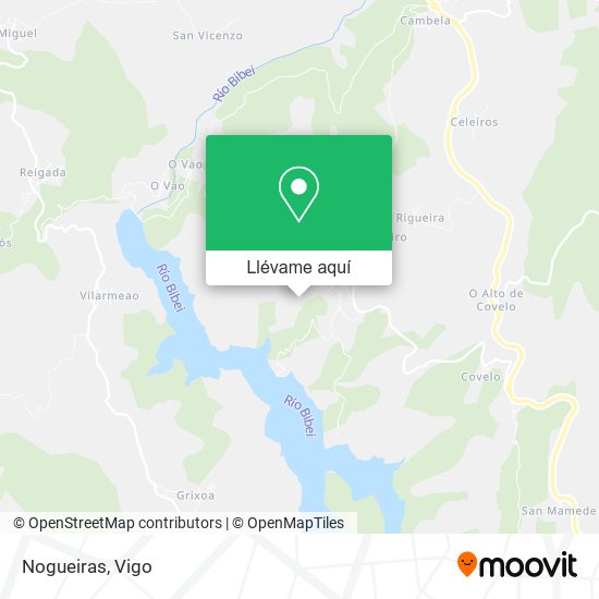 Mapa Nogueiras