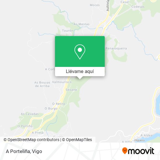 Mapa A Porteliña