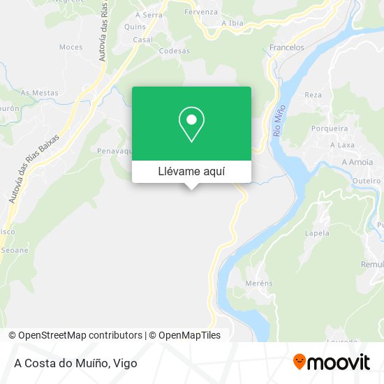 Mapa A Costa do Muíño