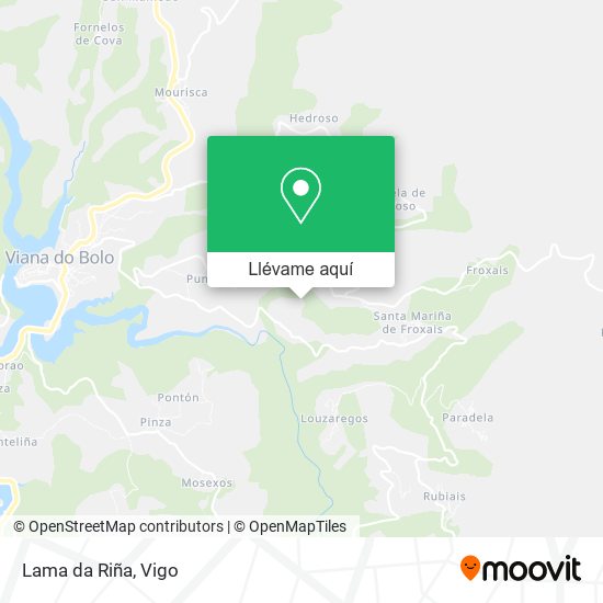 Mapa Lama da Riña