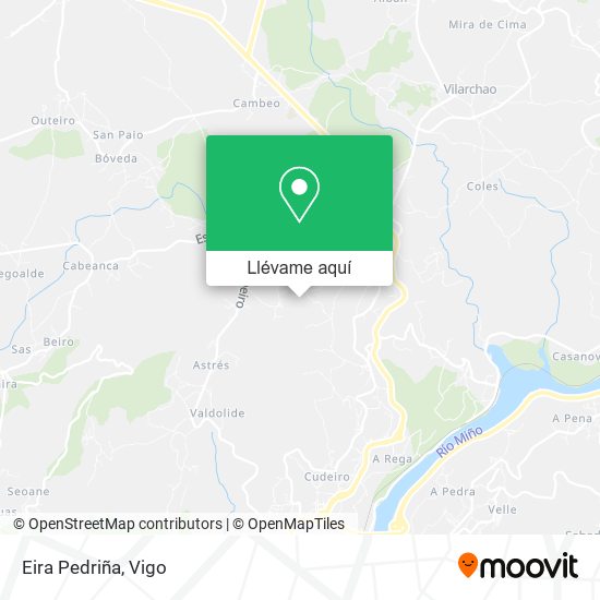 Mapa Eira Pedriña