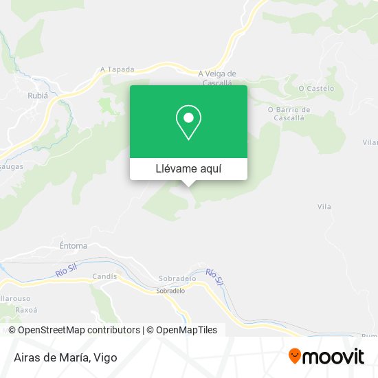 Mapa Airas de María
