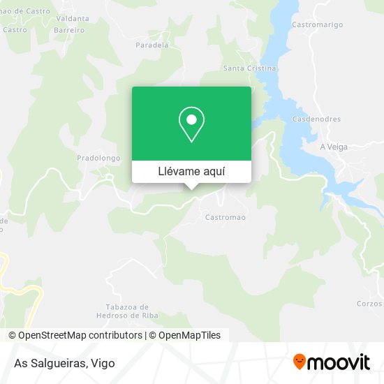 Mapa As Salgueiras