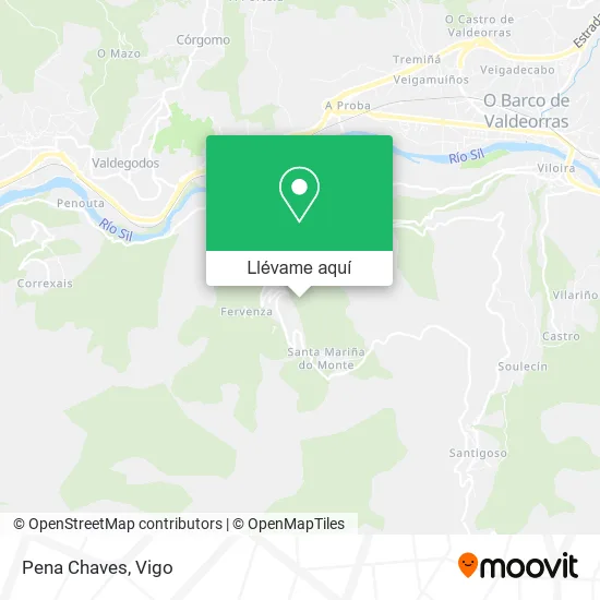 Mapa Pena Chaves
