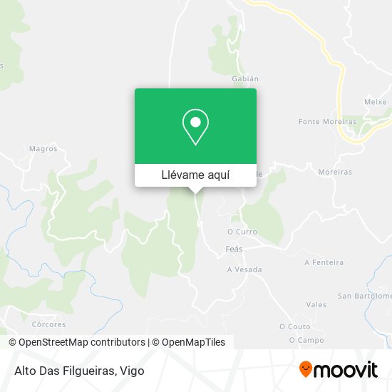 Mapa Alto Das Filgueiras