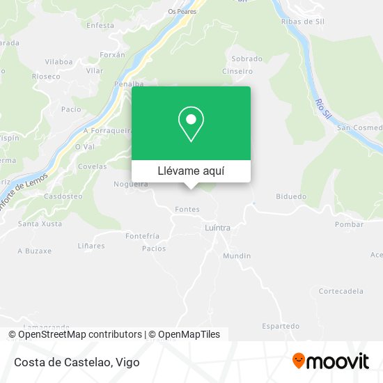 Mapa Costa de Castelao