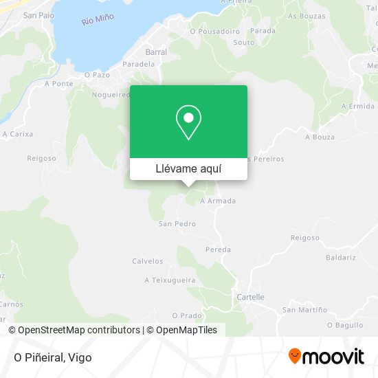 Mapa O Piñeiral