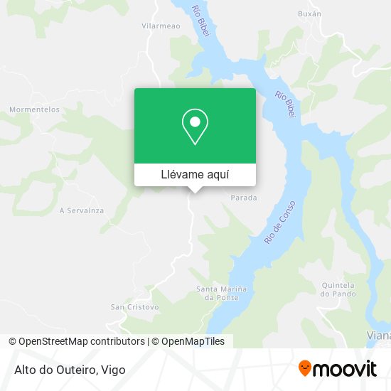 Mapa Alto do Outeiro