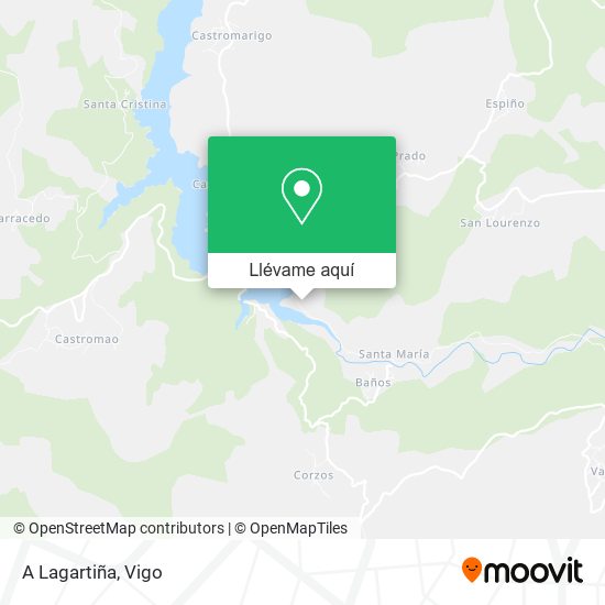 Mapa A Lagartiña