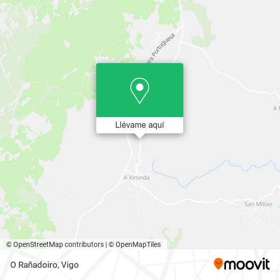 Mapa O Rañadoiro