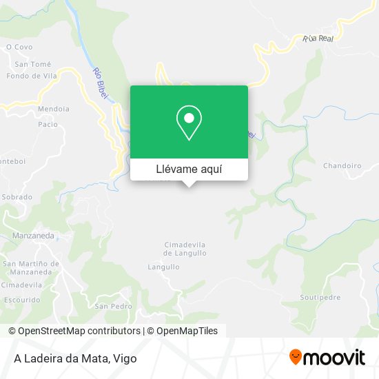 Mapa A Ladeira da Mata