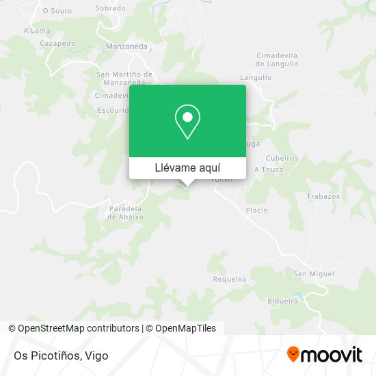 Mapa Os Picotiños