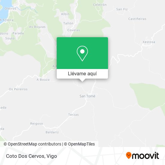 Mapa Coto Dos Cervos