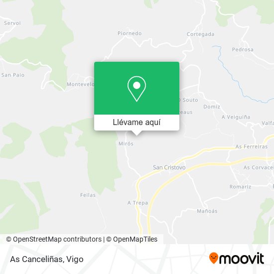 Mapa As Canceliñas