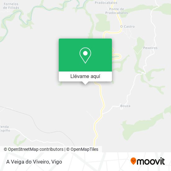 Mapa A Veiga do Viveiro