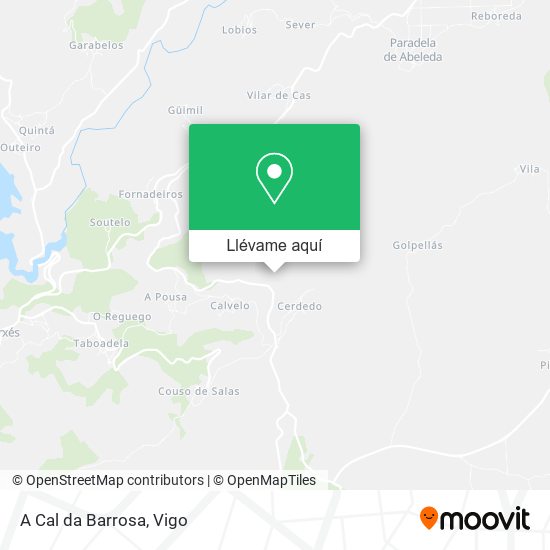 Mapa A Cal da Barrosa