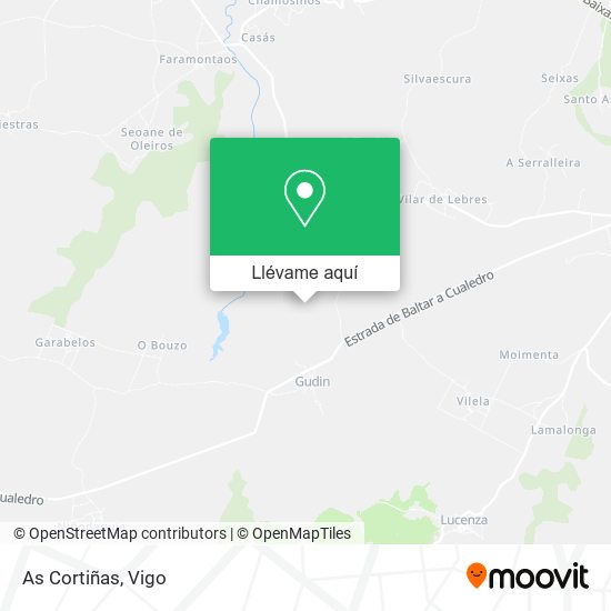 Mapa As Cortiñas