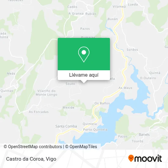 Mapa Castro da Coroa