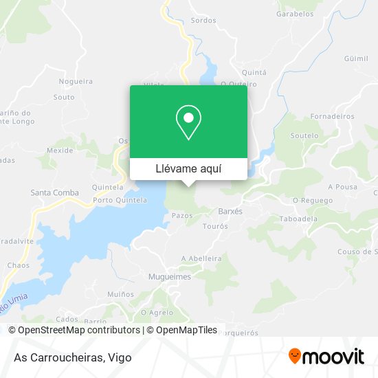 Mapa As Carroucheiras